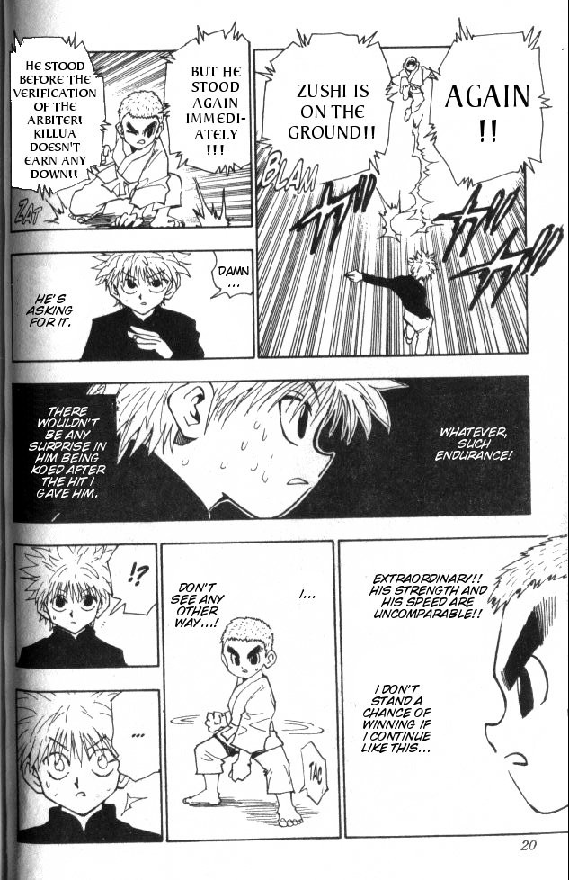 Hunter X Hunter Chapter 45 page 17 - Chapter 45: Ren