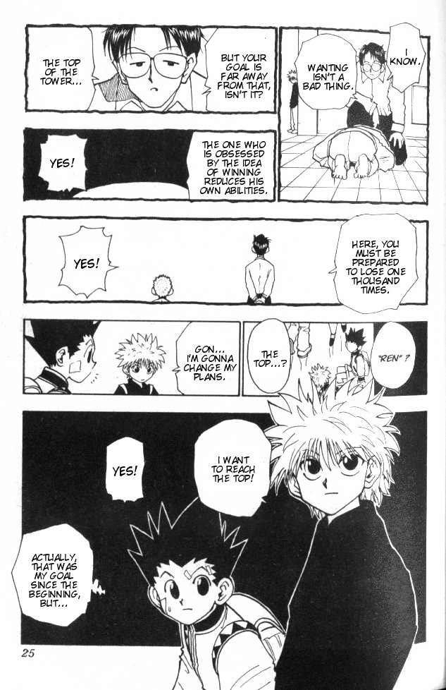 Hunter X Hunter Chapter 45 page 22 - Chapter 45: Ren