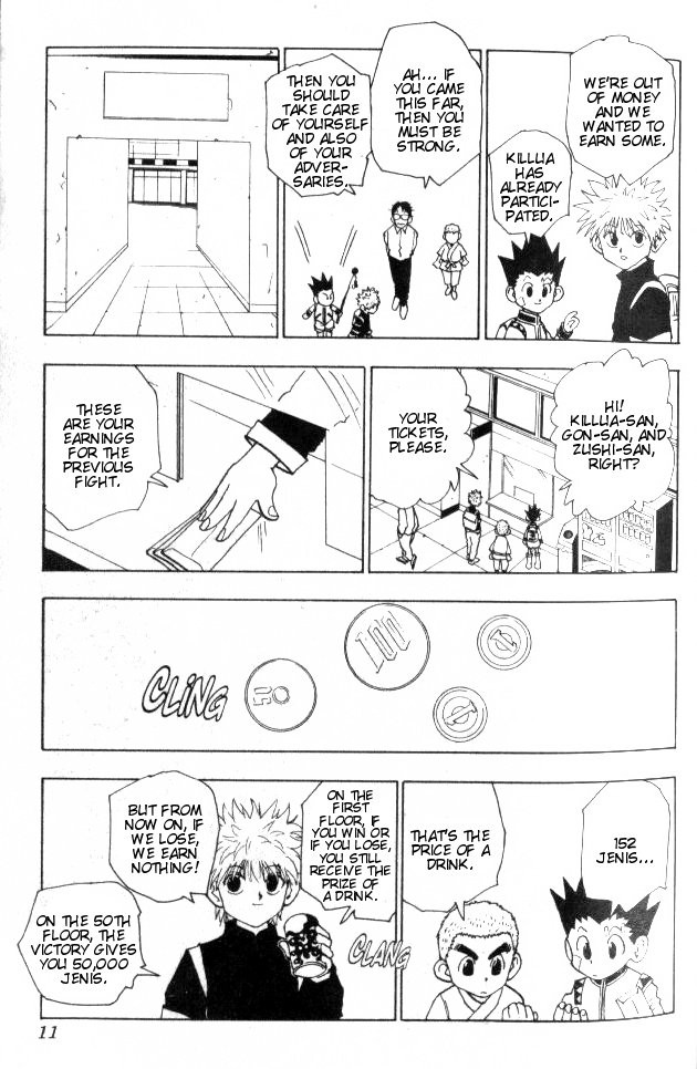 Hunter X Hunter Chapter 45 page 8 - Chapter 45: Ren