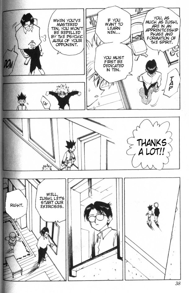 Hunter X Hunter Chapter 46 page 13 - Chapter 46: Nen