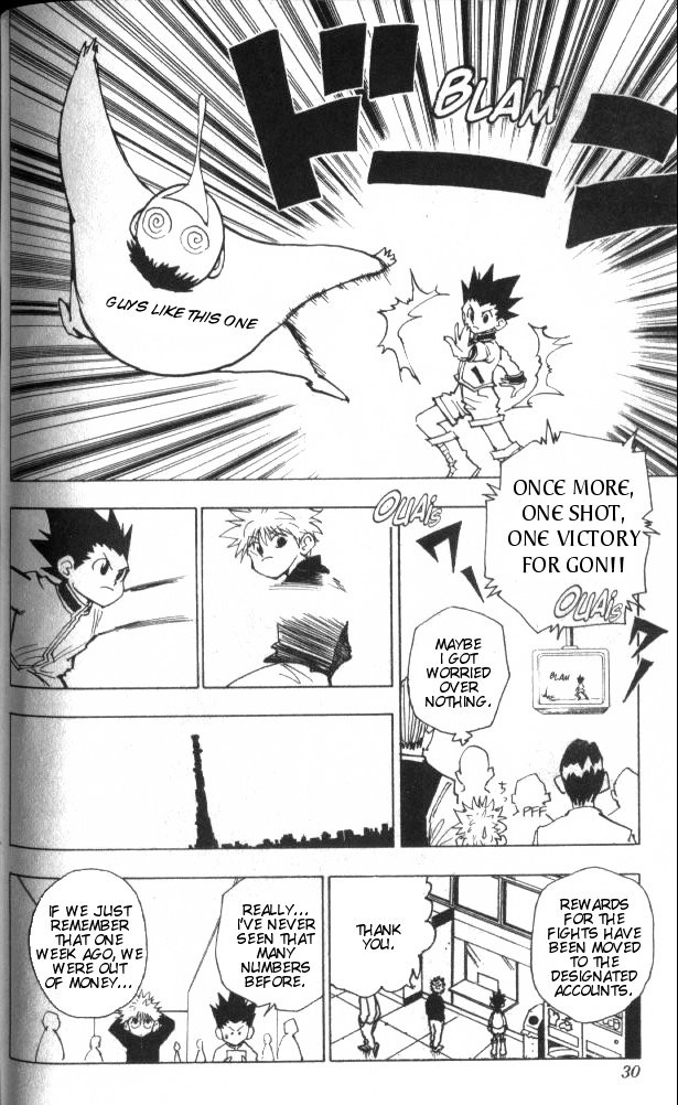Hunter X Hunter Chapter 46 page 5 - Chapter 46: Nen