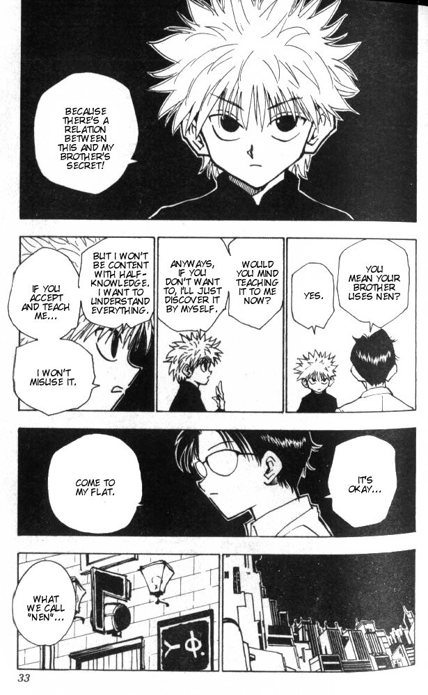 Hunter X Hunter Chapter 46 page 8 - Chapter 46: Nen