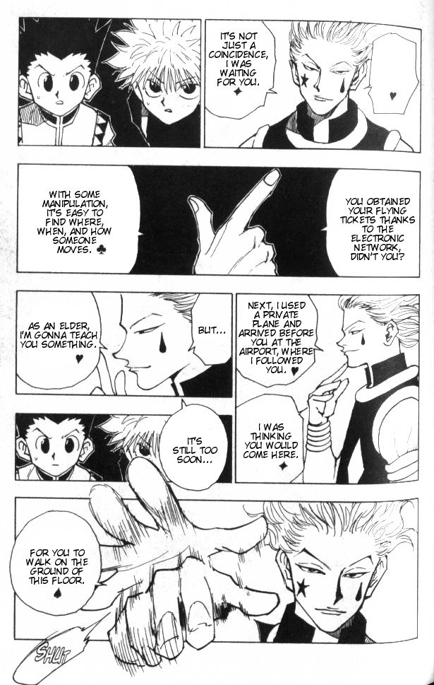 Hunter X Hunter Chapter 47 page 10 - Chapter 47: The Invisible Wall