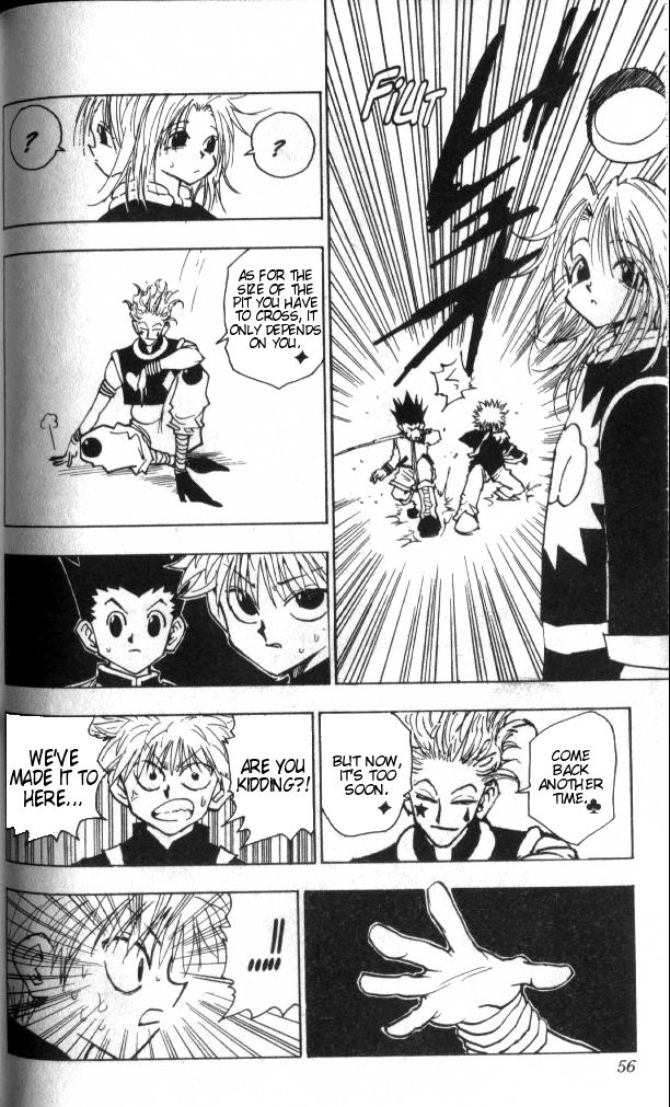 Hunter X Hunter Chapter 47 page 11 - Chapter 47: The Invisible Wall