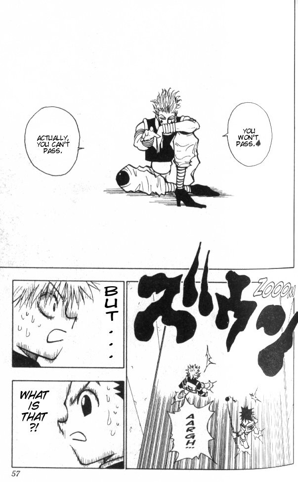 Hunter X Hunter Chapter 47 page 12 - Chapter 47: The Invisible Wall