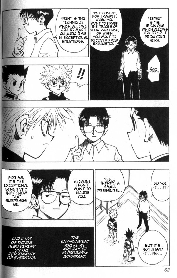 Hunter X Hunter Chapter 47 page 17 - Chapter 47: The Invisible Wall