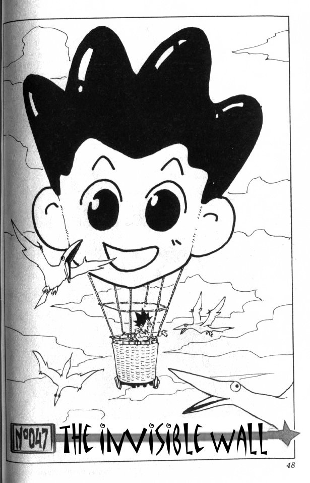 Hunter X Hunter Chapter 47 page 3 - Chapter 47: The Invisible Wall