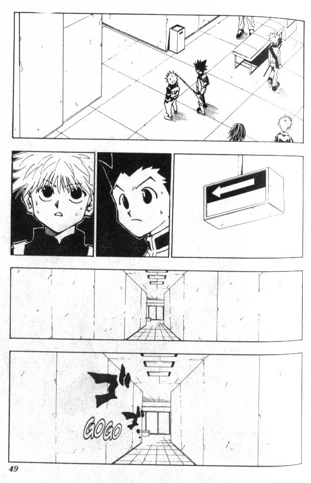 Hunter X Hunter Chapter 47 page 4 - Chapter 47: The Invisible Wall