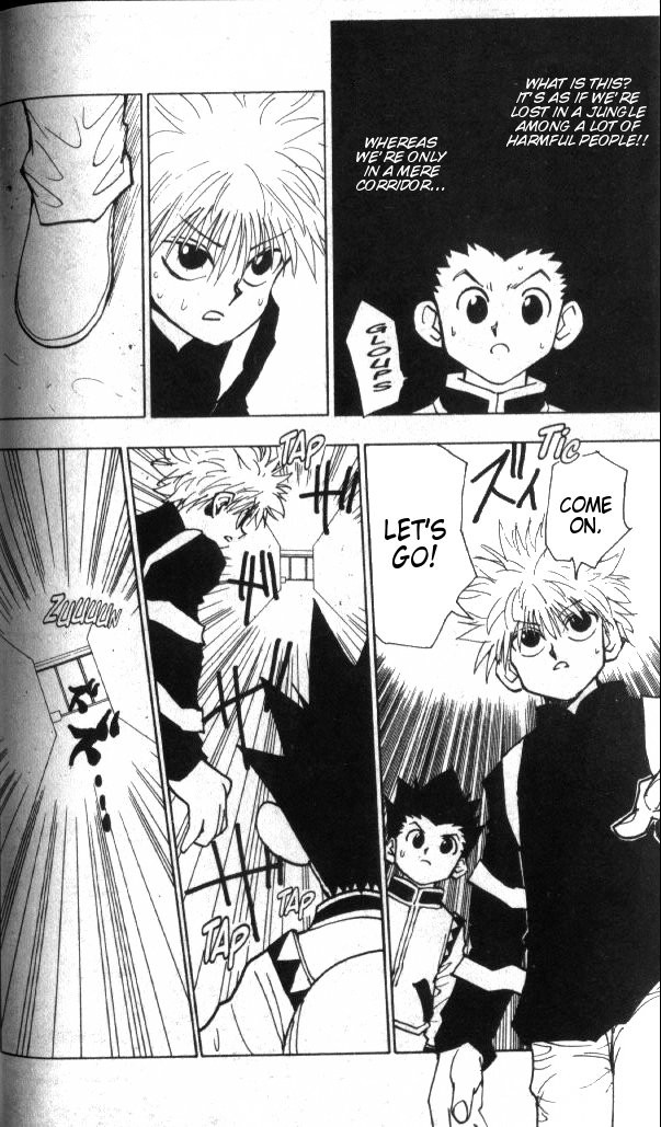Hunter X Hunter Chapter 47 page 5 - Chapter 47: The Invisible Wall