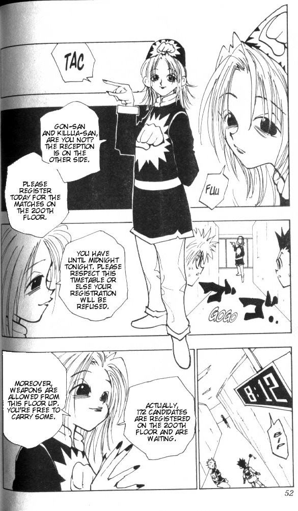 Hunter X Hunter Chapter 47 page 7 - Chapter 47: The Invisible Wall