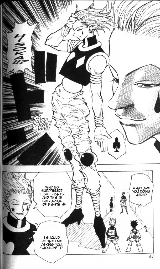 Hunter X Hunter Chapter 47 page 9 - Chapter 47: The Invisible Wall