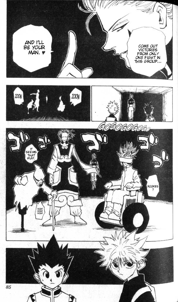 Hunter X Hunter Chapter 48 page 19 - Chapter 48: Hisoka's Terms