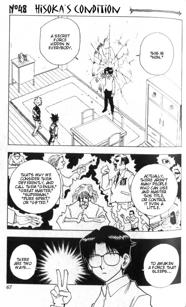 Hunter X Hunter Chapter 48 page 2 - Chapter 48: Hisoka's Terms