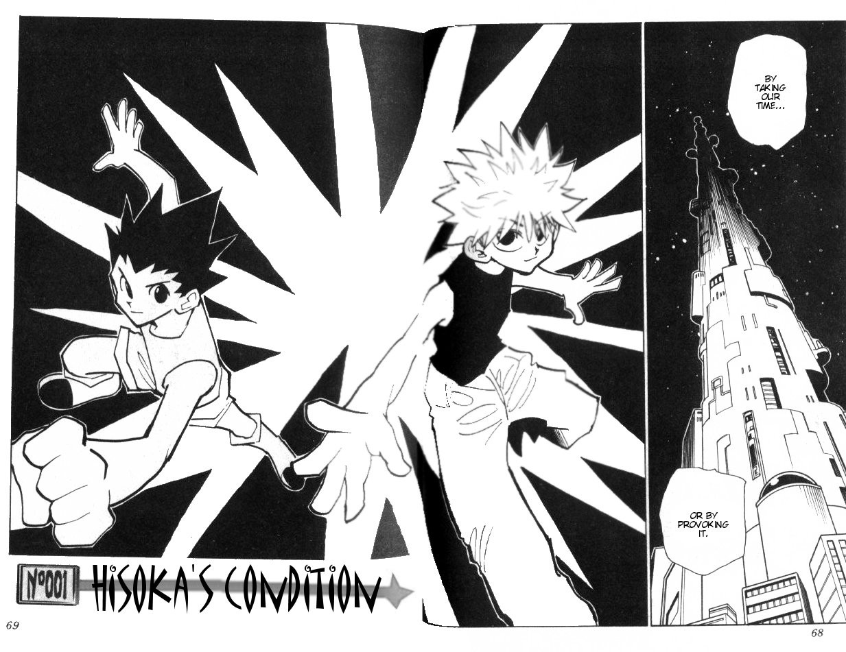 Hunter X Hunter Chapter 48 page 3 - Chapter 48: Hisoka's Terms