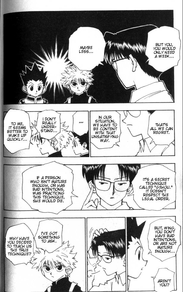 Hunter X Hunter Chapter 48 page 6 - Chapter 48: Hisoka's Terms