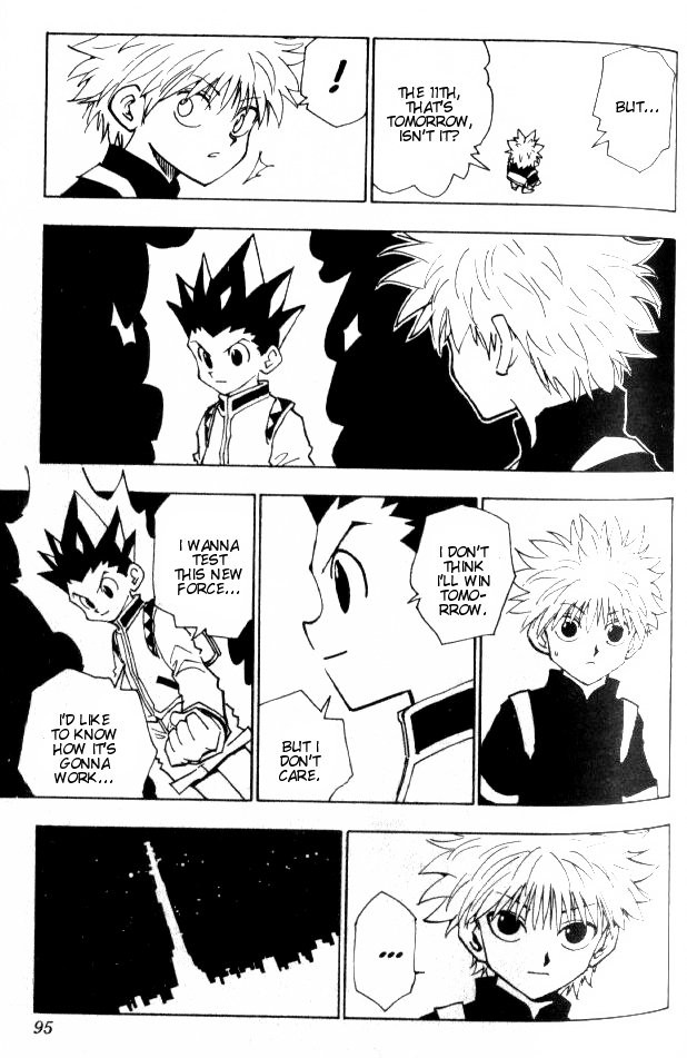 Hunter X Hunter Chapter 49 page 10 - Chapter 49: The Battle Begins!!