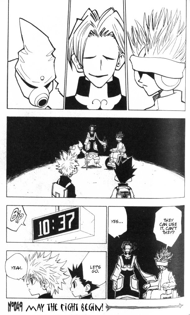 Hunter X Hunter Chapter 49 page 2 - Chapter 49: The Battle Begins!!