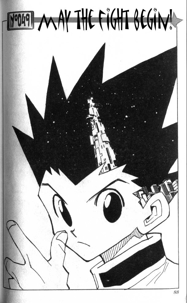 Hunter X Hunter Chapter 49 page 3 - Chapter 49: The Battle Begins!!