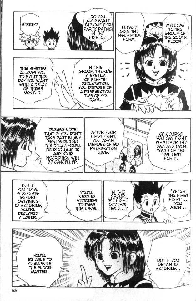 Hunter X Hunter Chapter 49 page 4 - Chapter 49: The Battle Begins!!