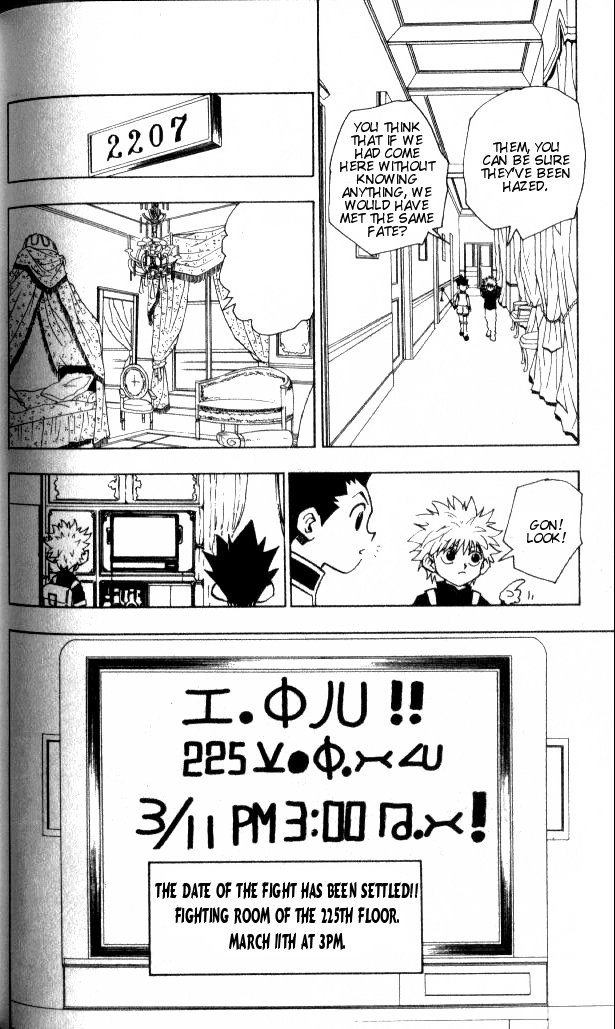 Hunter X Hunter Chapter 49 page 9 - Chapter 49: The Battle Begins!!