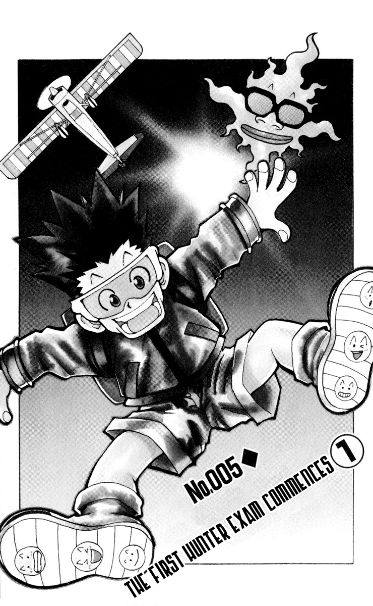 Hunter X Hunter Chapter 5 page 1 - Chapter 5: The First Phase Begins: Part 1