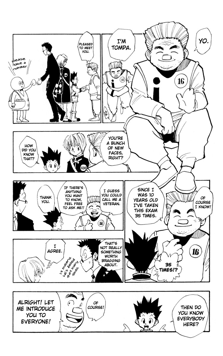 Hunter X Hunter Chapter 5 page 13 - Chapter 5: The First Phase Begins: Part 1
