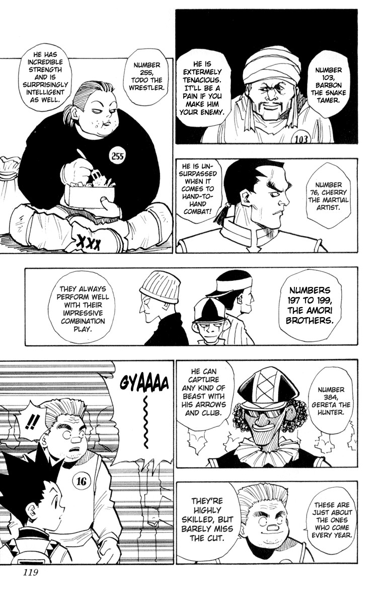Hunter X Hunter Chapter 5 page 14 - Chapter 5: The First Phase Begins: Part 1