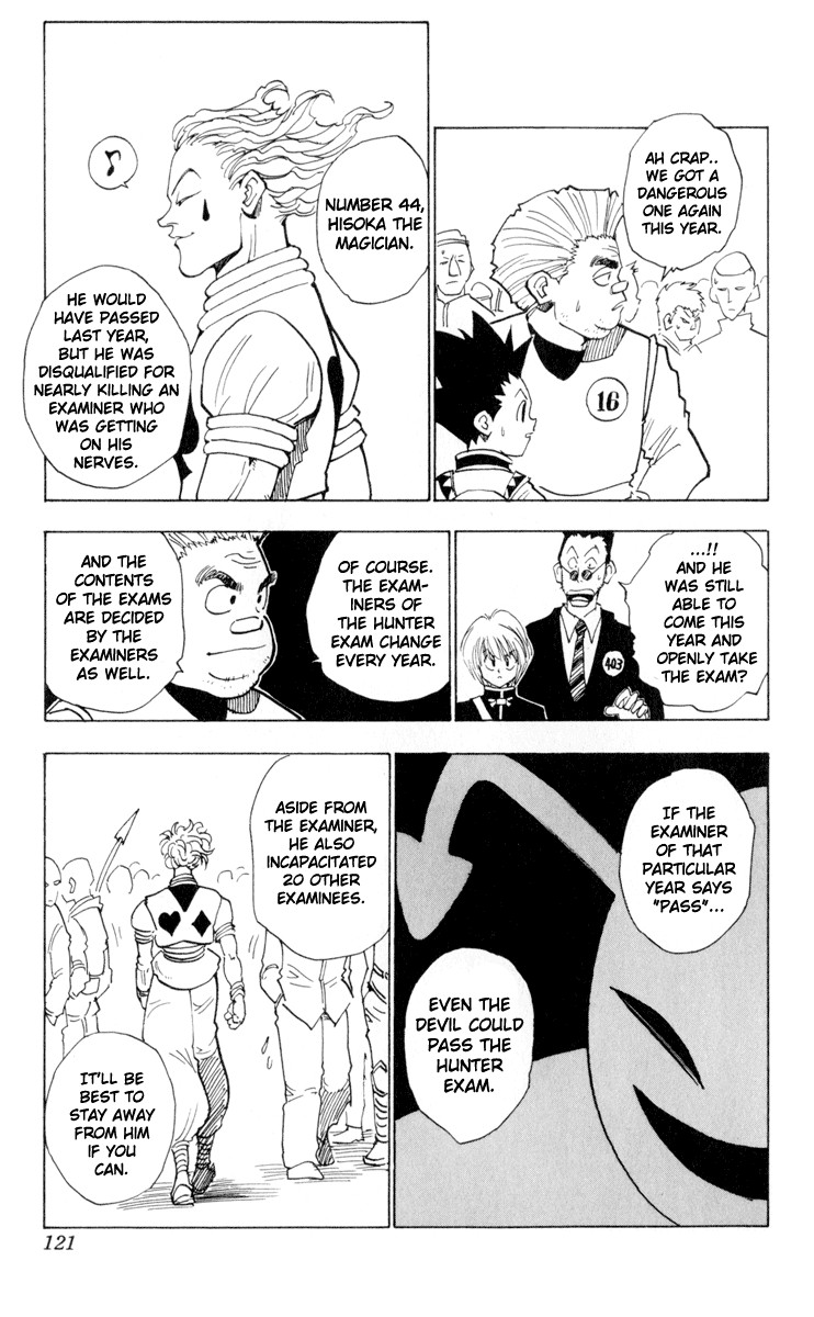 Hunter X Hunter Chapter 5 page 16 - Chapter 5: The First Phase Begins: Part 1