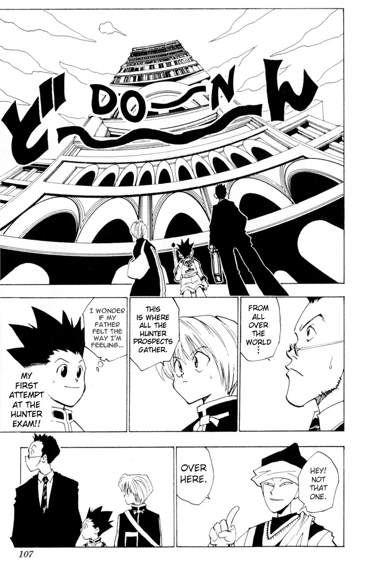 Hunter X Hunter Chapter 5 page 3 - Chapter 5: The First Phase Begins: Part 1