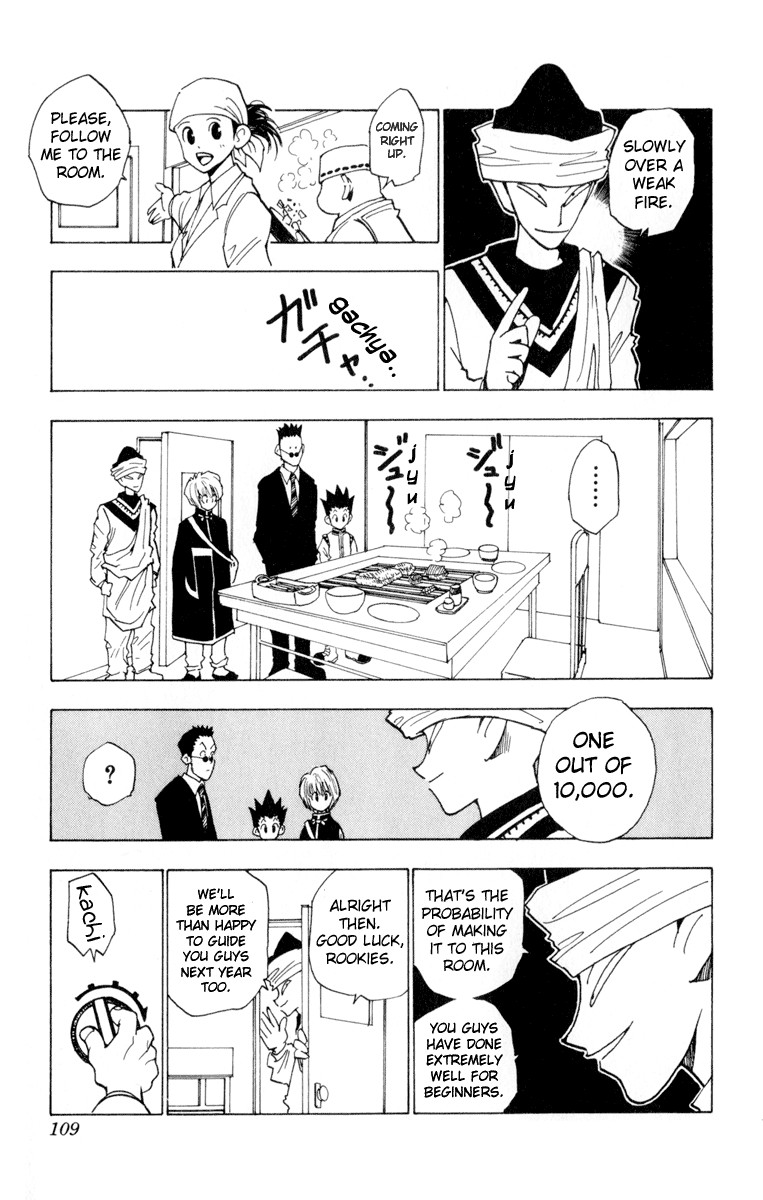 Hunter X Hunter Chapter 5 page 5 - Chapter 5: The First Phase Begins: Part 1