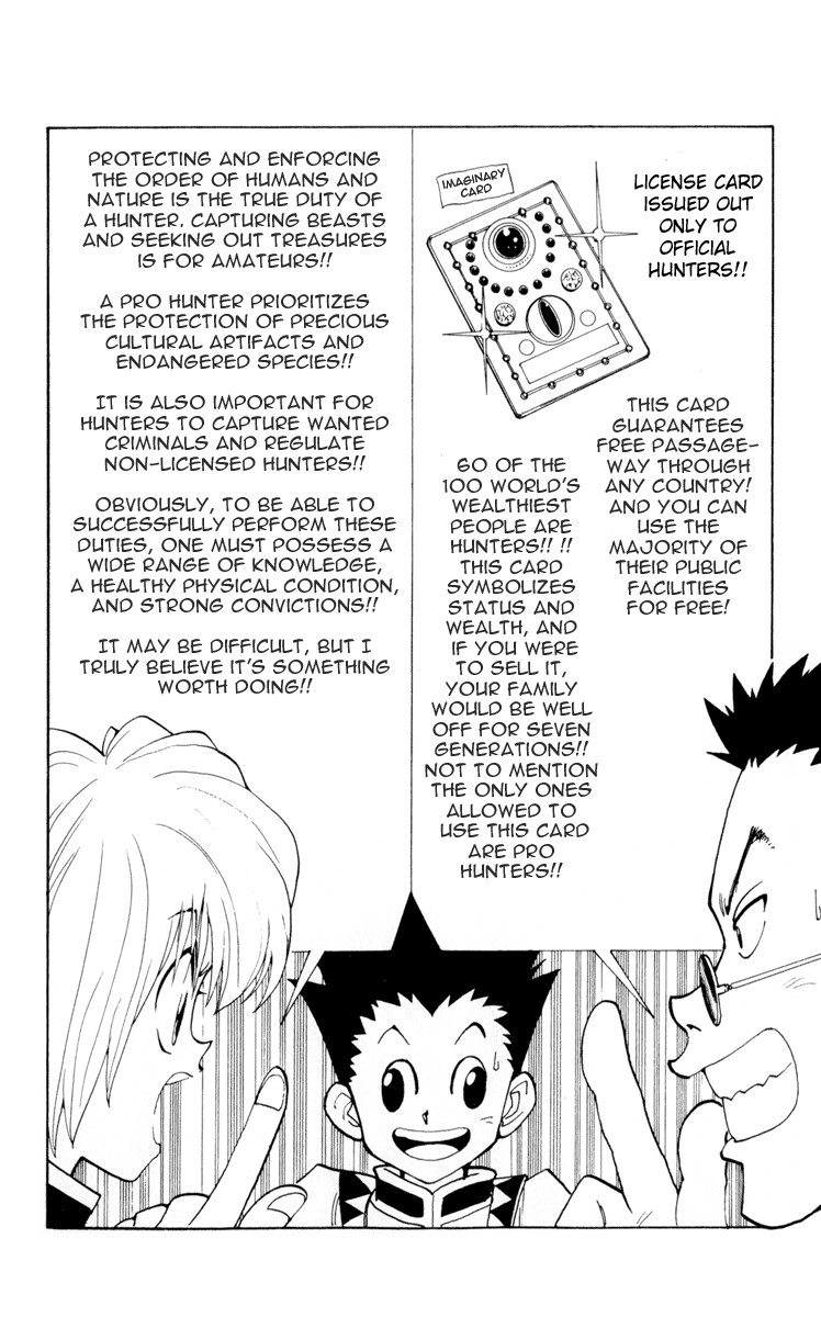 Hunter X Hunter Chapter 5 page 8 - Chapter 5: The First Phase Begins: Part 1