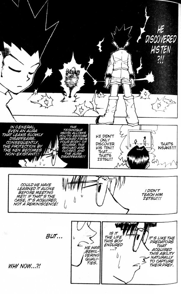 Hunter X Hunter Chapter 50 page 13 - Chapter 50: Zetsu