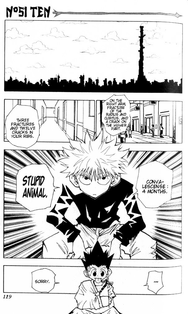 Hunter X Hunter Chapter 51 page 2 - Chapter 51: Ten