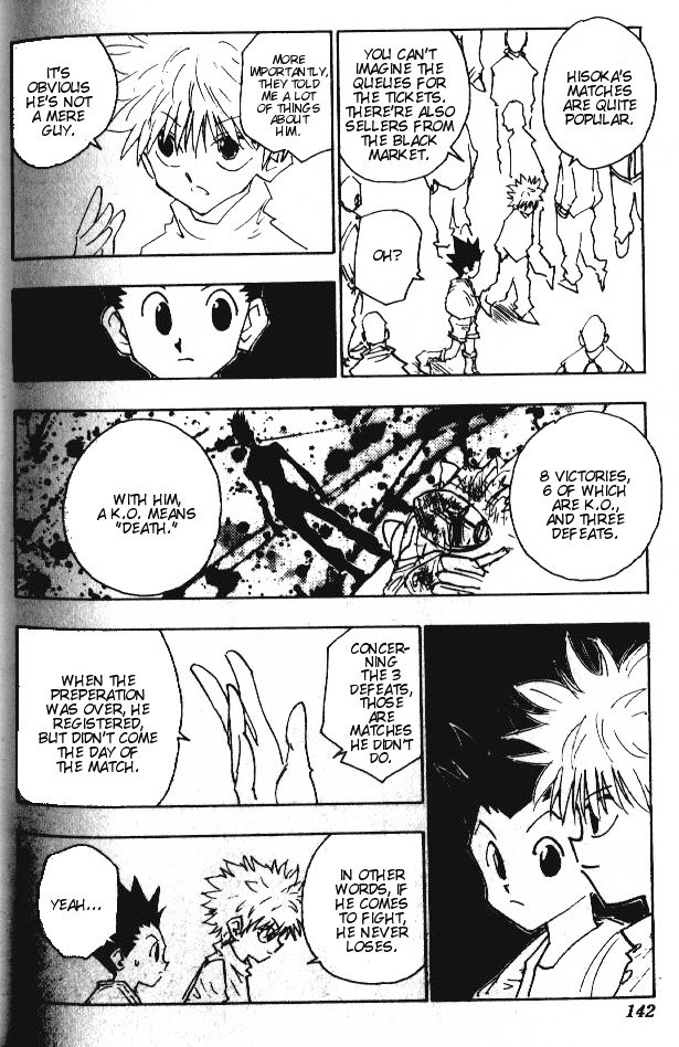 Hunter X Hunter Chapter 52 page 5 - Chapter 52: Kastro