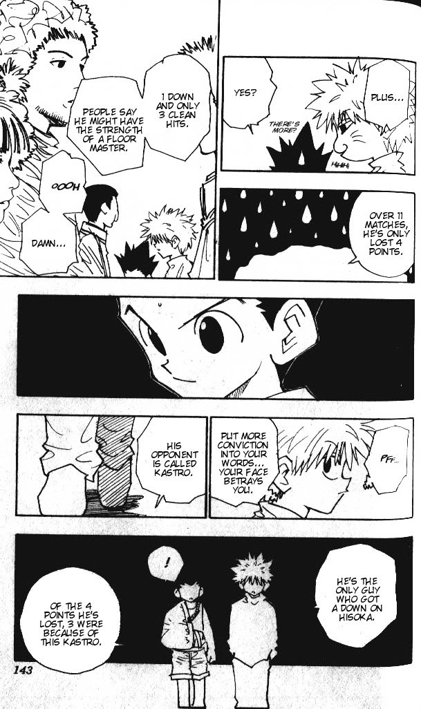 Hunter X Hunter Chapter 52 page 6 - Chapter 52: Kastro