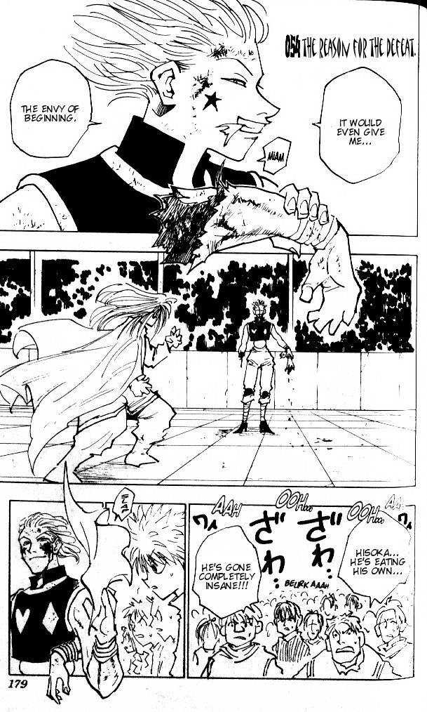 Hunter X Hunter Chapter 54 page 2 - Chapter 54: Cause of Defeat