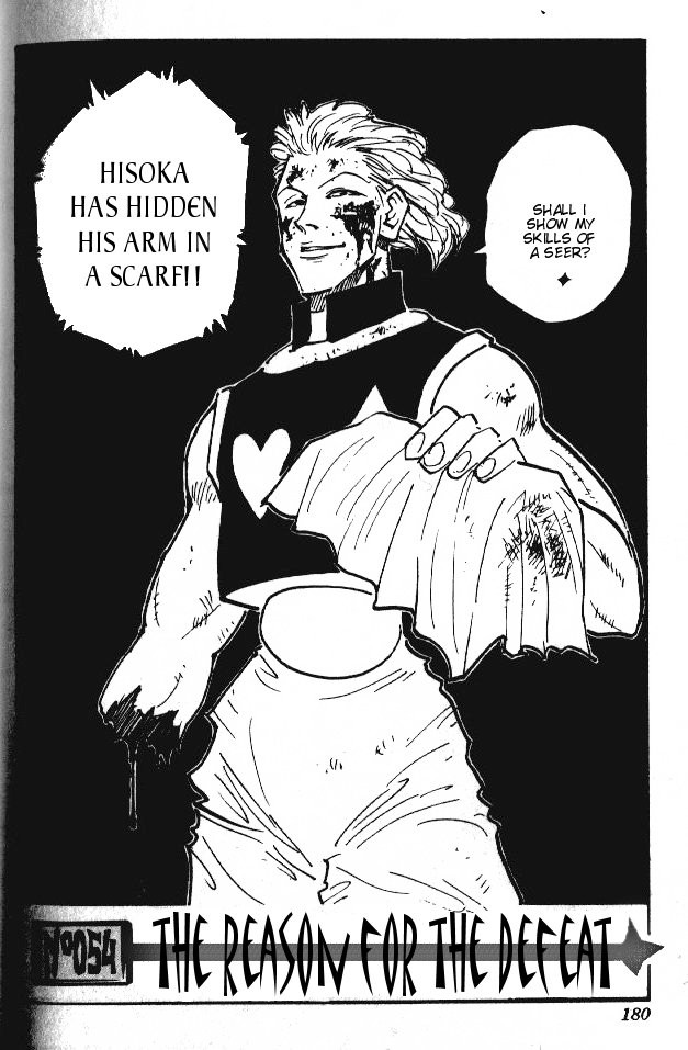 Hunter X Hunter Chapter 54 page 3 - Chapter 54: Cause of Defeat