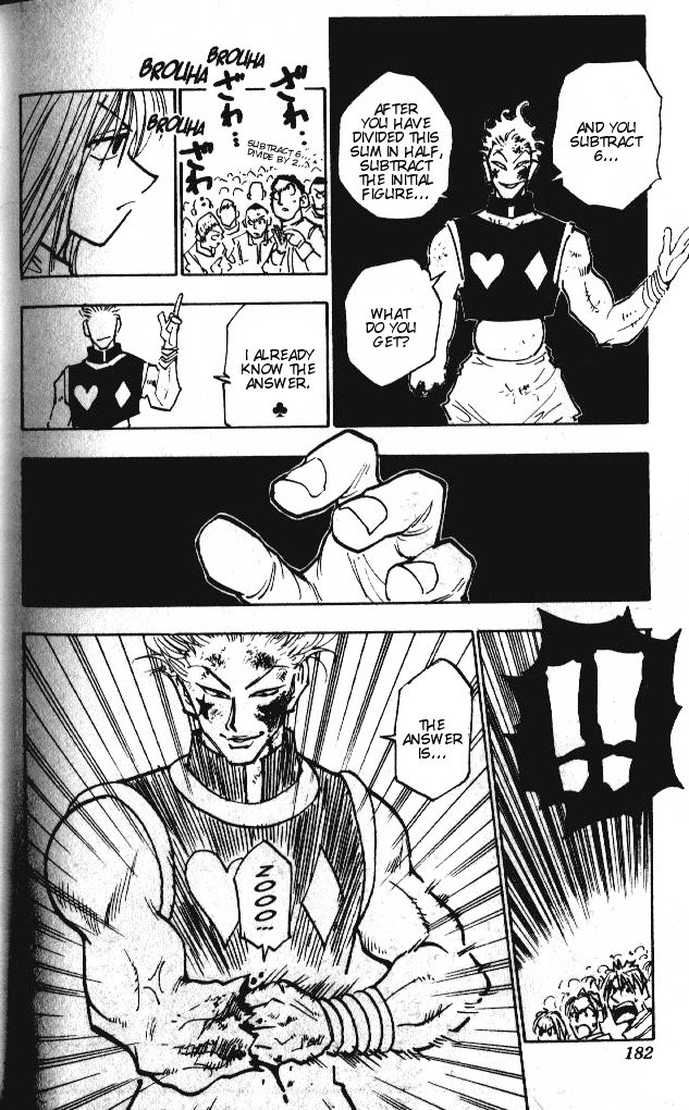 Hunter X Hunter Chapter 54 page 5 - Chapter 54: Cause of Defeat