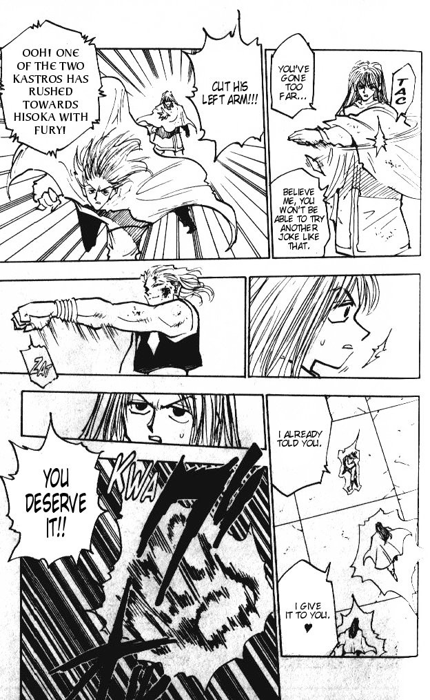 Hunter X Hunter Chapter 54 page 8 - Chapter 54: Cause of Defeat