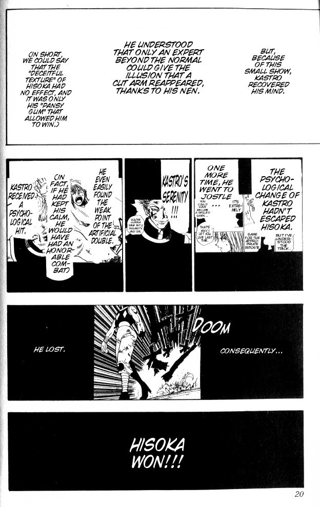 Hunter X Hunter Chapter 55 page 16 - Chapter 55: As for Hisoka...