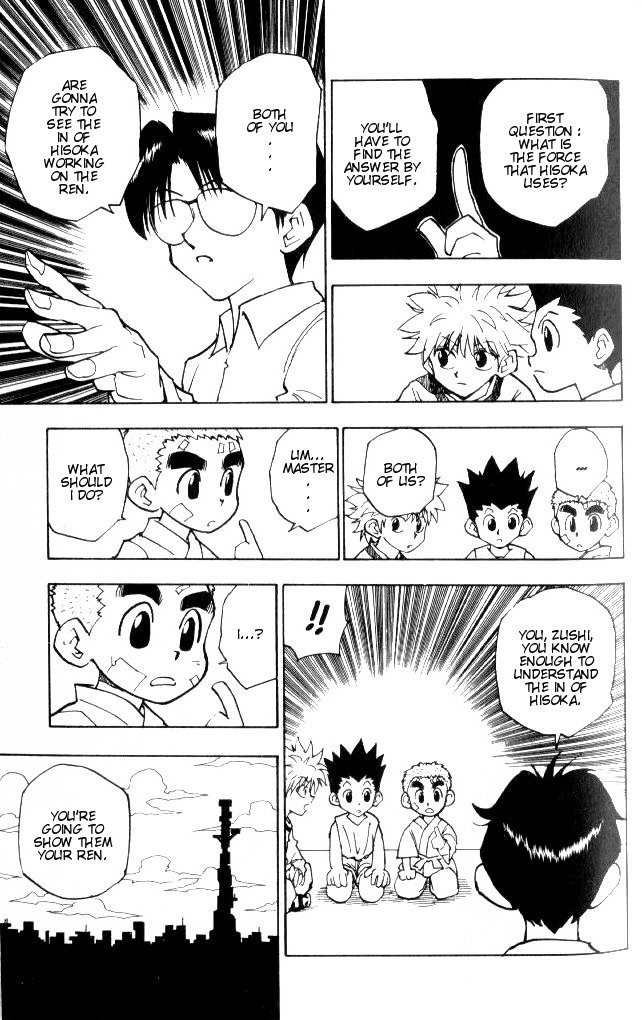 Hunter X Hunter Chapter 56 page 10 - Chapter 56: Training Resumes