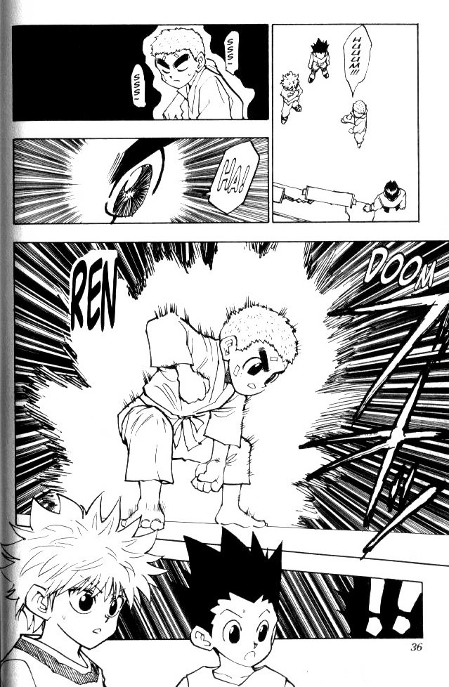 Hunter X Hunter Chapter 56 page 11 - Chapter 56: Training Resumes