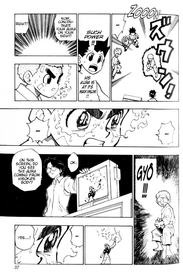 Hunter X Hunter Chapter 56 page 12 - Chapter 56: Training Resumes
