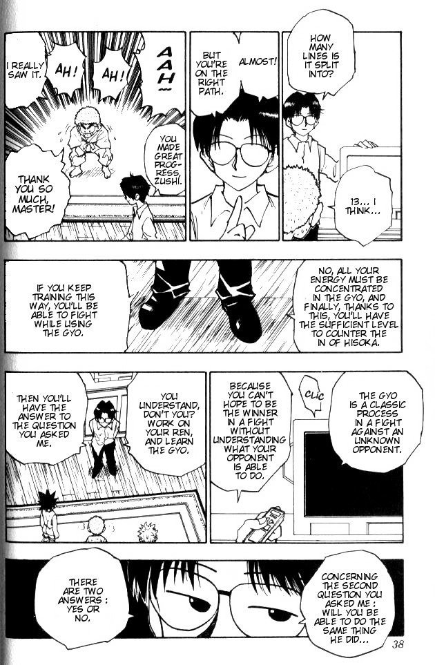 Hunter X Hunter Chapter 56 page 13 - Chapter 56: Training Resumes