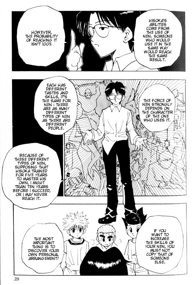 Hunter X Hunter Chapter 56 page 14 - Chapter 56: Training Resumes