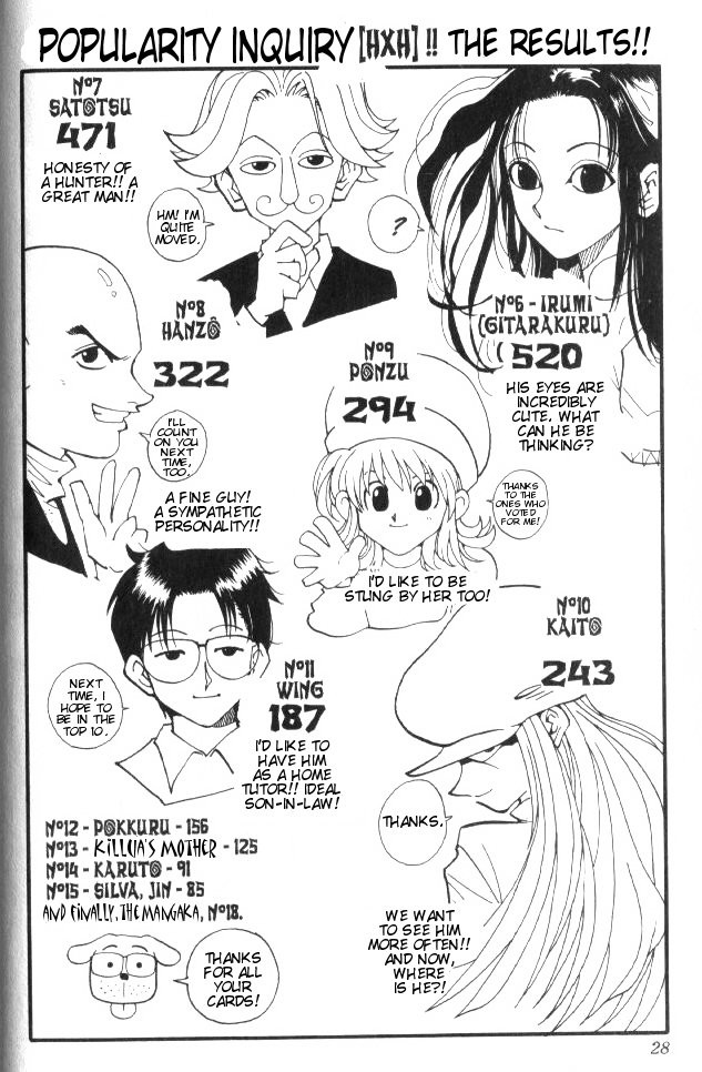 Hunter X Hunter Chapter 56 page 3 - Chapter 56: Training Resumes