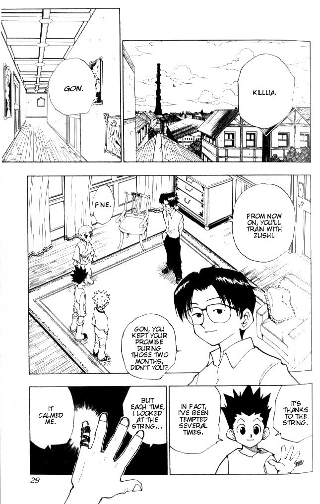 Hunter X Hunter Chapter 56 page 4 - Chapter 56: Training Resumes