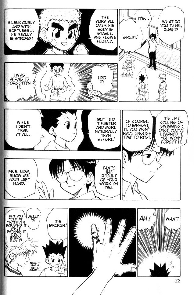 Hunter X Hunter Chapter 56 page 7 - Chapter 56: Training Resumes