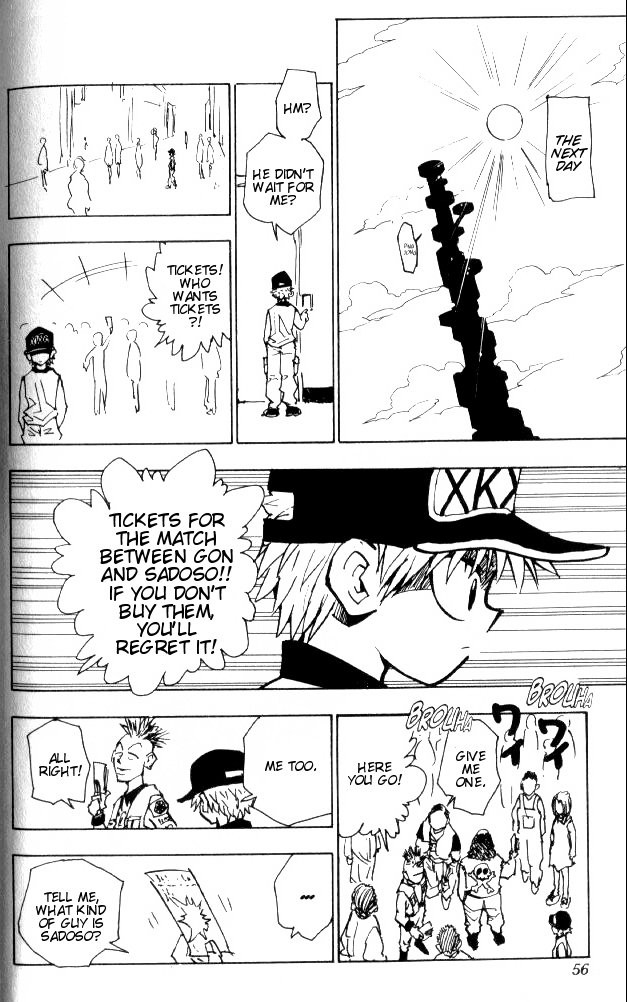 Hunter X Hunter Chapter 57 page 11 - Chapter 57: Promise