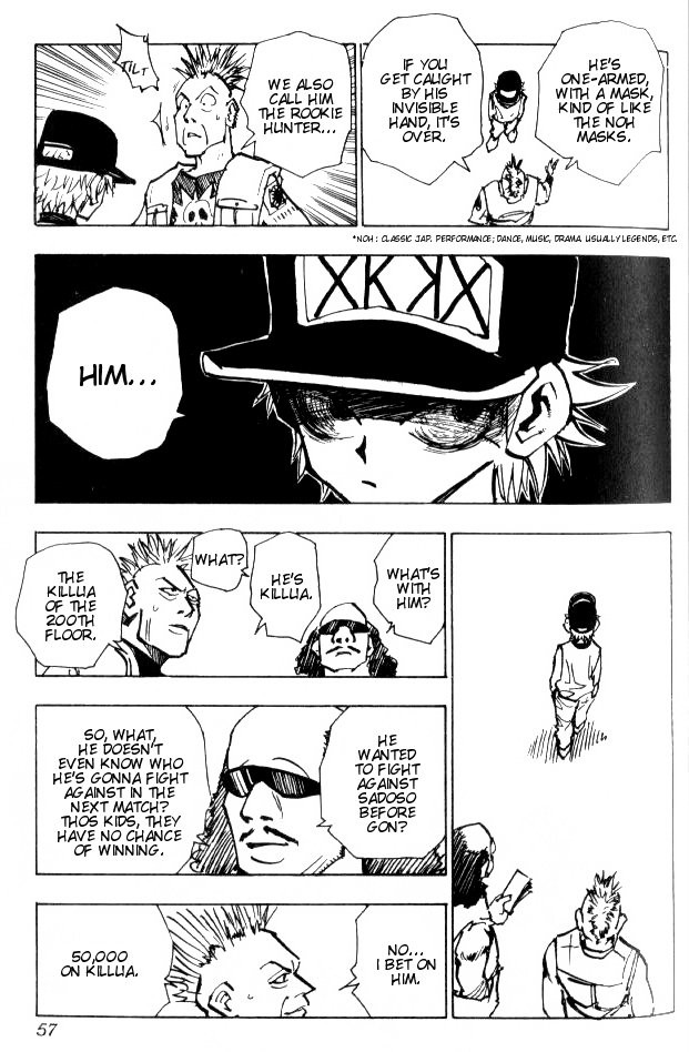 Hunter X Hunter Chapter 57 page 12 - Chapter 57: Promise